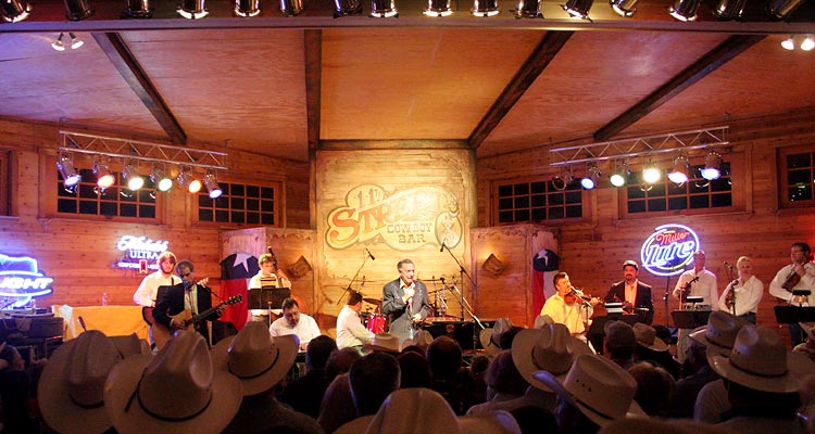 Country Western Music Legend Ray Price performs at the 11th Street Cowboy Bar over Memorial Day Weekend.