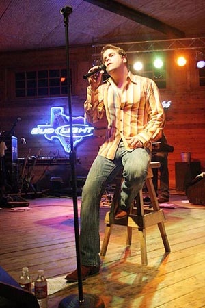Steve Holy performs at the 11th Street Cowboy Bar.